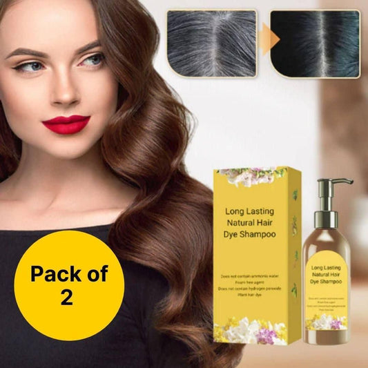 Long Lasting Natural Hair Dye Shampoo - 2